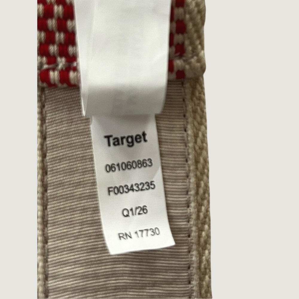 Universal Thread Woven Embroidered Lobster Tassel D Ring Belt Womens XL NWT - Picture 9 of 13